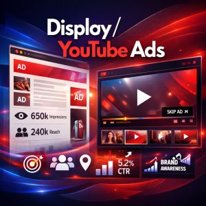 Display / YouTube Ads ( One Time )